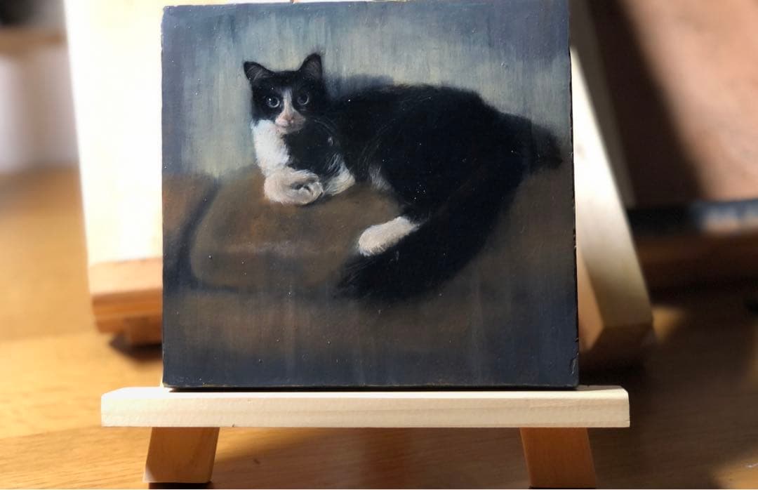 犬、猫、ペットの似顔絵オーダー