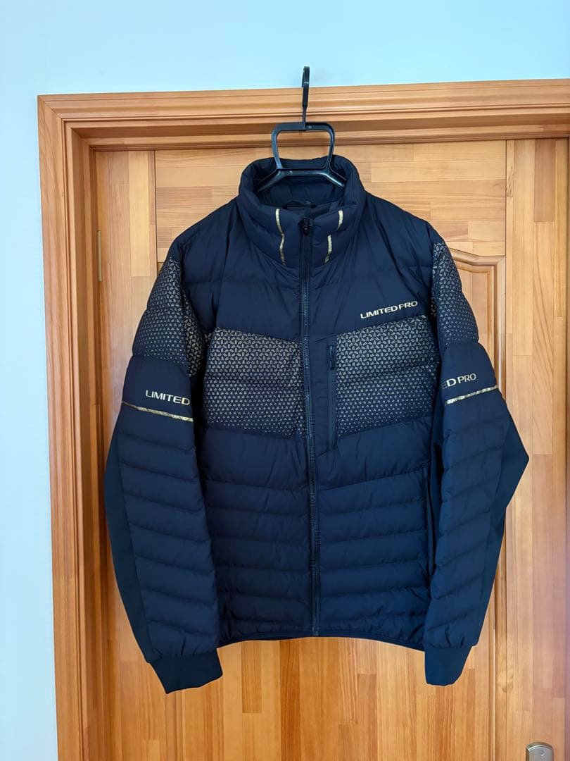 新品 シマノ XL リミテッドプロ テックダウン スーツ MD-110V 極翔