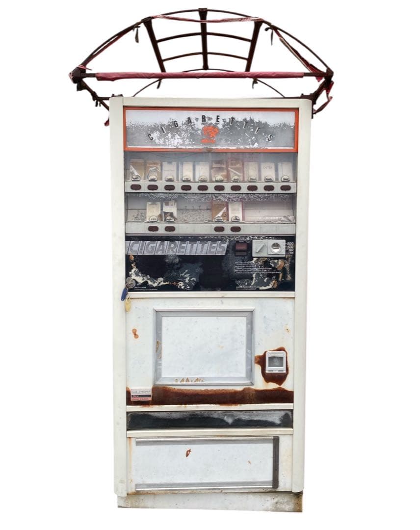鍵付 レトロ タバコ 自動販売機 GLORY 自販機 TY-514 ma132