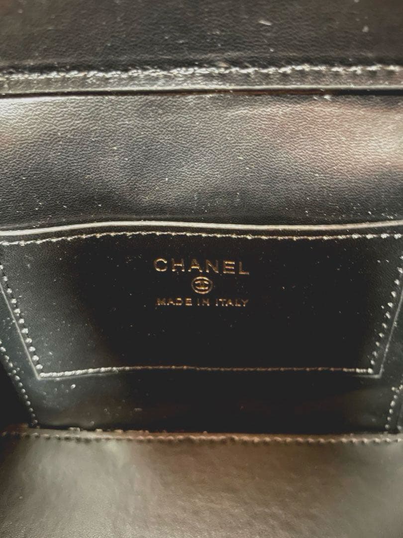 CHANEL シャネル　ツイードバニティチェーン　ショルダーバッグ　ノベルティ