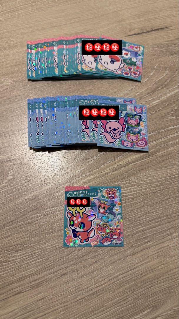 たまごっちパラダイス たまラボステッカー 合計76枚