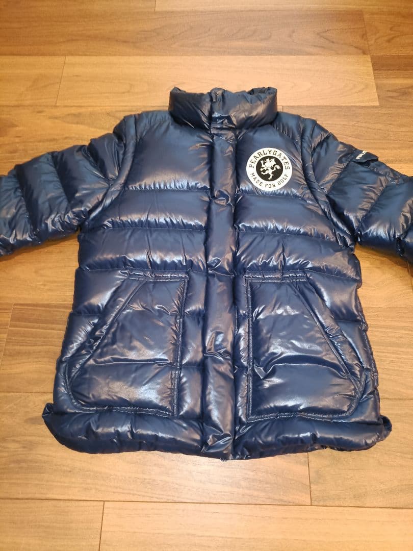 パーリーゲイツ　PEARYGATES　ダウンジャケット　2Way　サイズ5　紺