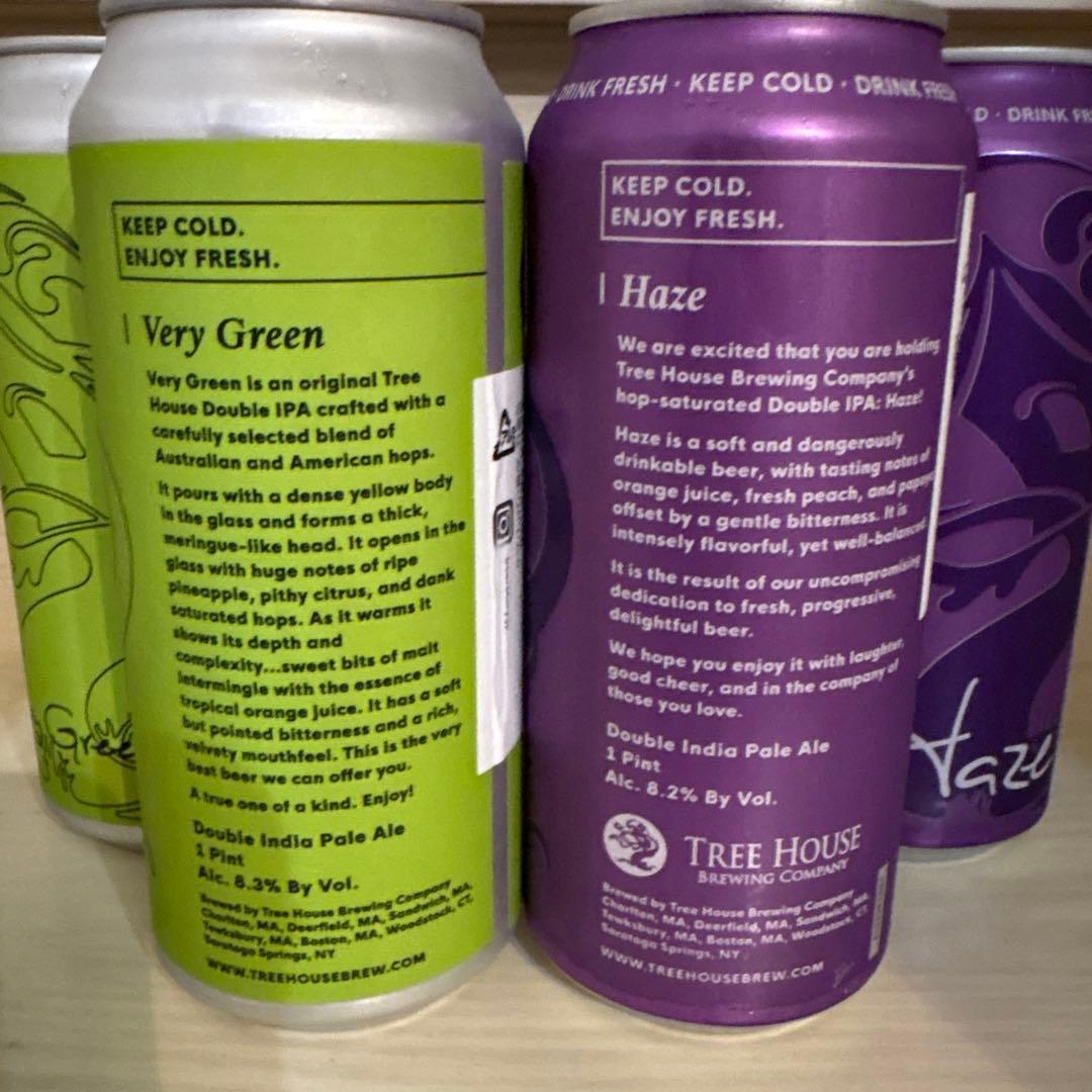 Tree House Brewing Company ビール4本セット