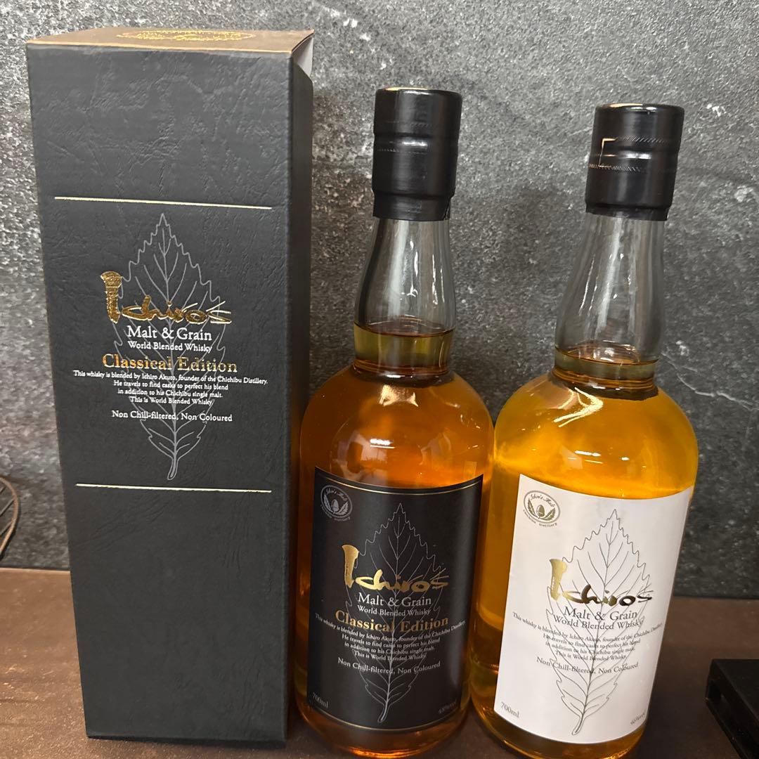 イチローズモルトクラシカルエディション&ホワイトラベル 2本セット