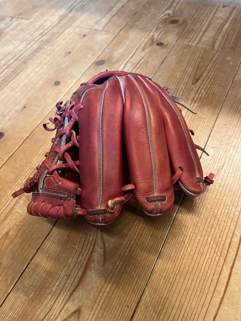 【まーぼー】ZEEMS ジームス　少年軟式グローブ　Mサイズ　湯もみ型付済