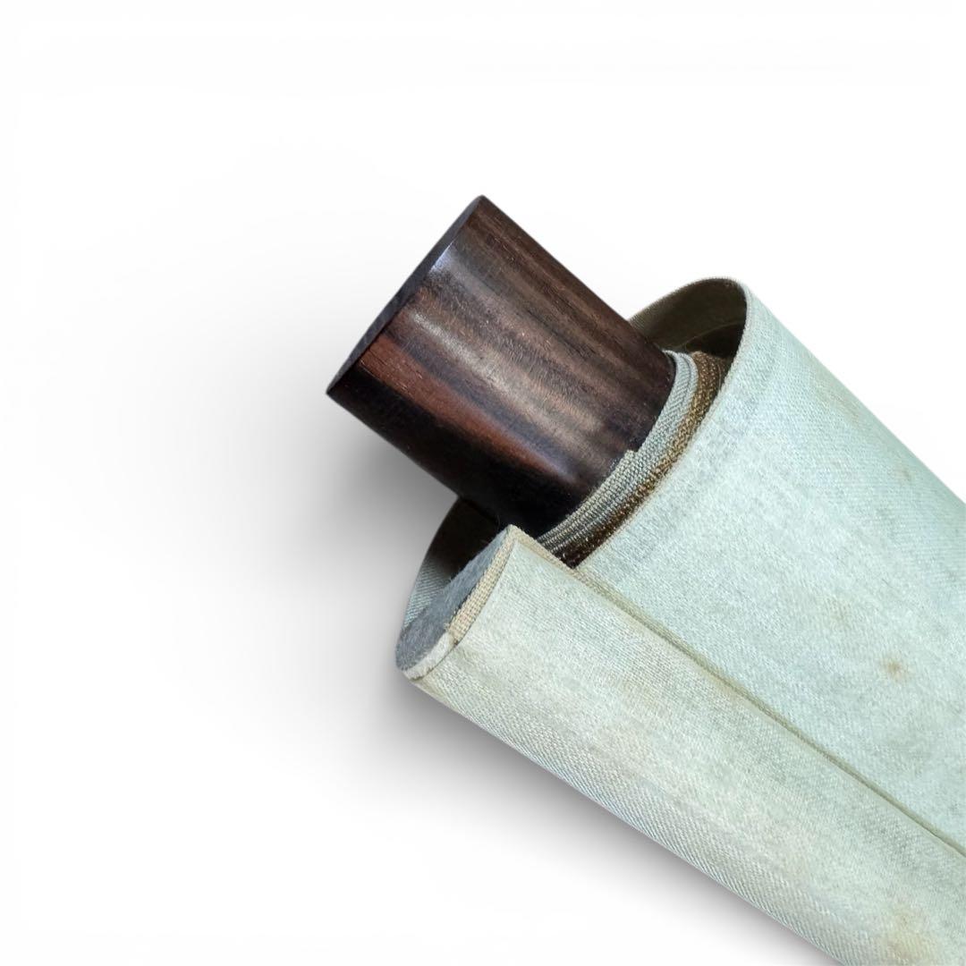 葛飾北斎 「菊」掛軸 木箱付き 没後百四十年記念