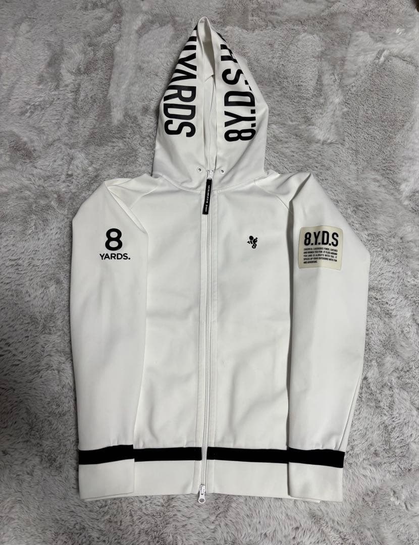 8YARDS BIG HOODIE IG White【完売品】M