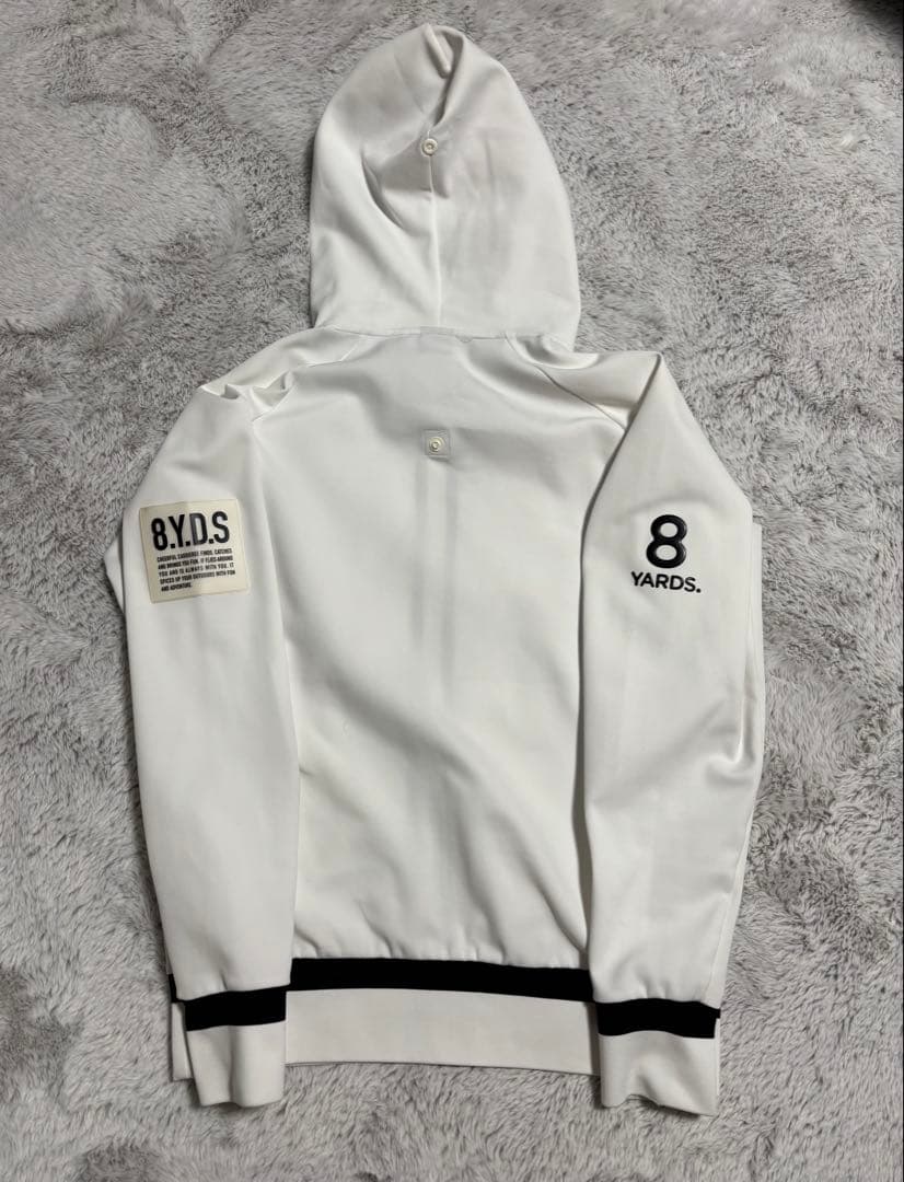 8YARDS BIG HOODIE IG White【完売品】M