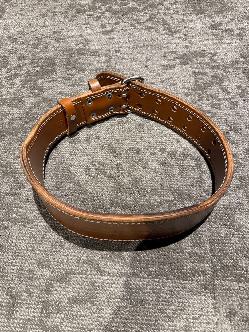 ✅美品✅GOLD'GYM プロレザーベルト✅Mサイズ