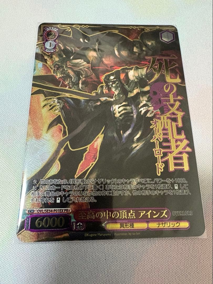 至高の中の頂点 アインズ OVERLOAD ヴァイス PR+