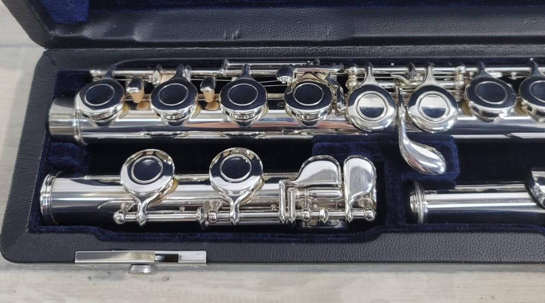 YAMAHA 頭部管銀製フルート YFL-311 II 分解清掃磨き調整済み