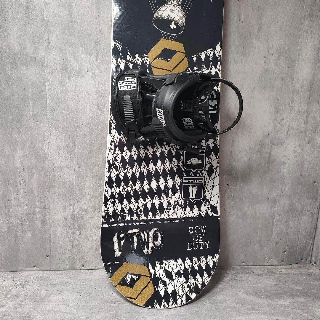 【迅速発送】FTWO TNT スノーボード 150cm 瀧澤憲一プロデュース