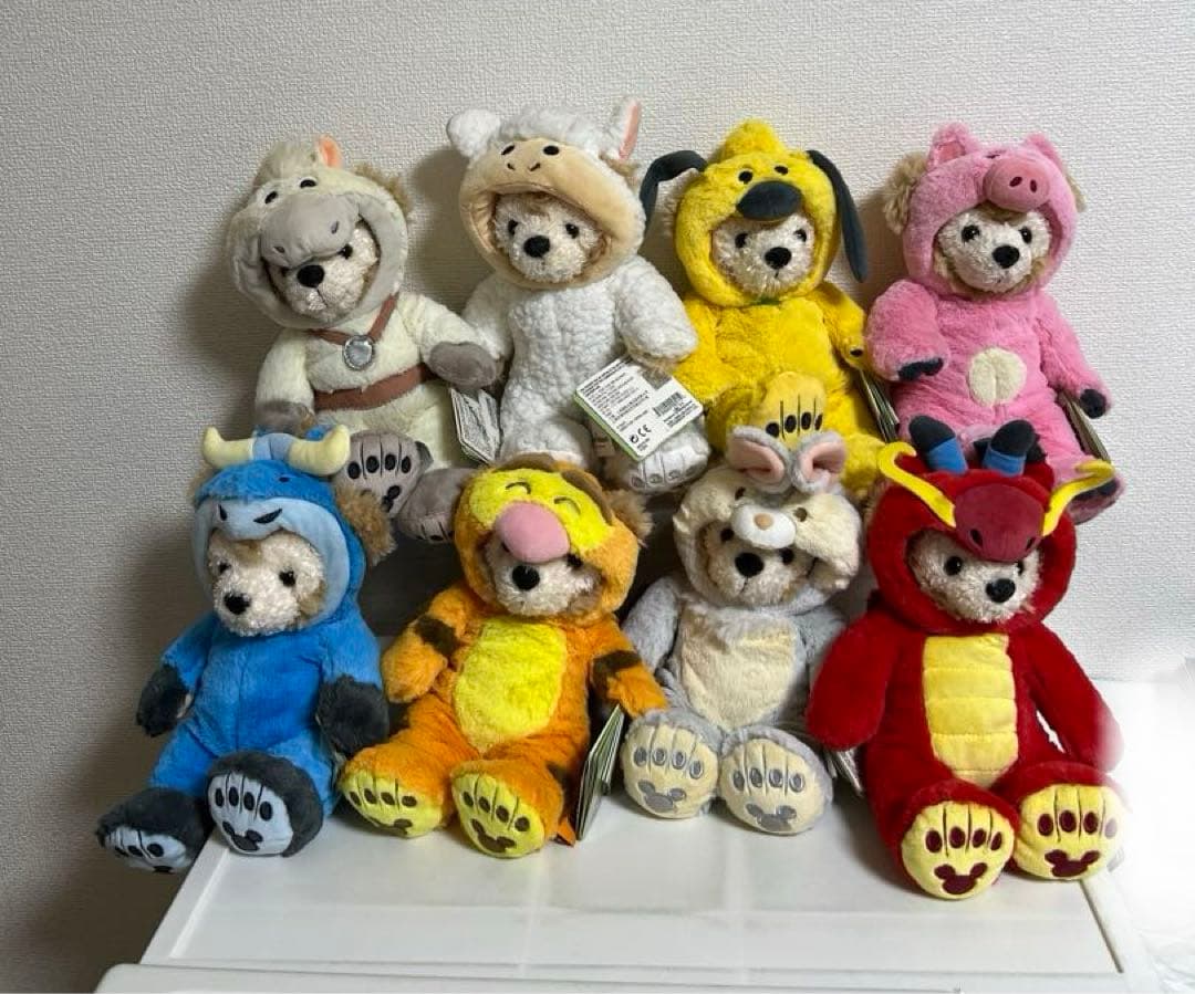 ダッフィーぬいぐるみ干支ダッフィー上海ディズニー限定(タグ付き)