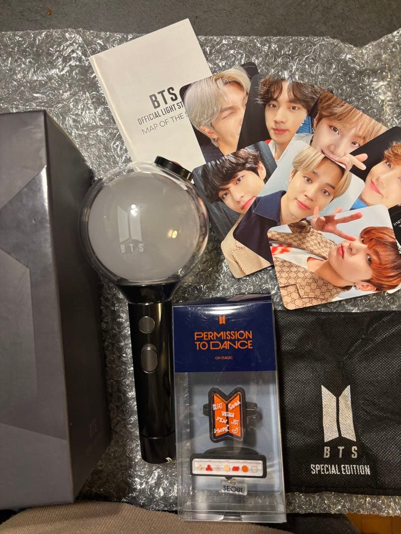 BTS 公式ペンライト MAP OF THE SOUL アミボムver.4