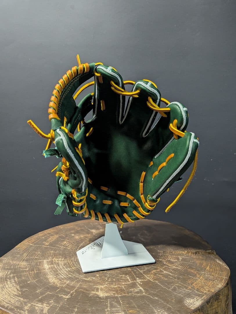 （学生対応）ダークグリーン硬式用グローブ