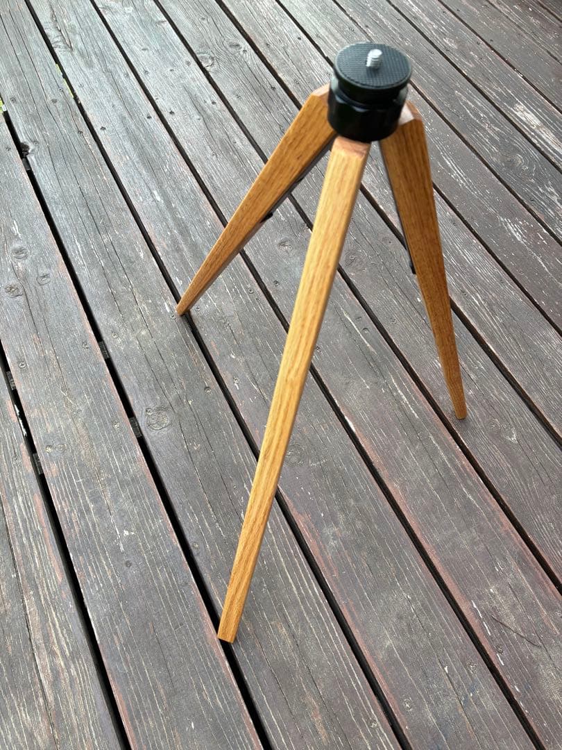 木製三脚オーク材（サイドテーブル用）