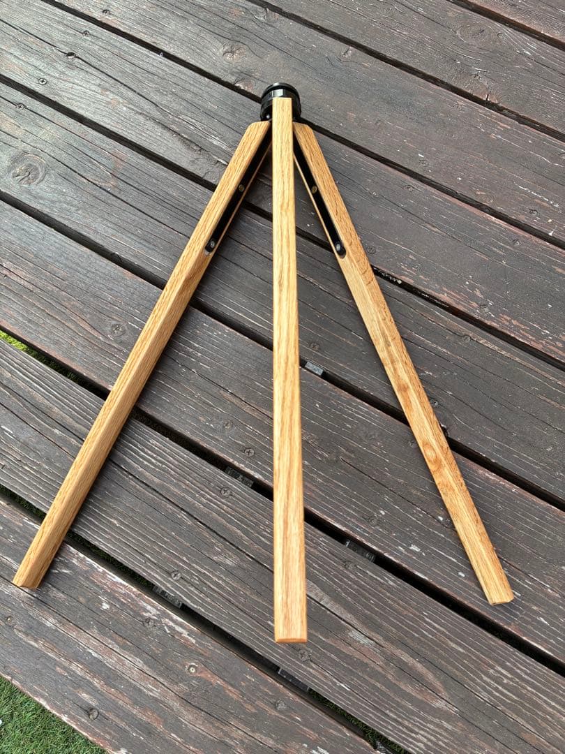 木製三脚オーク材（サイドテーブル用）