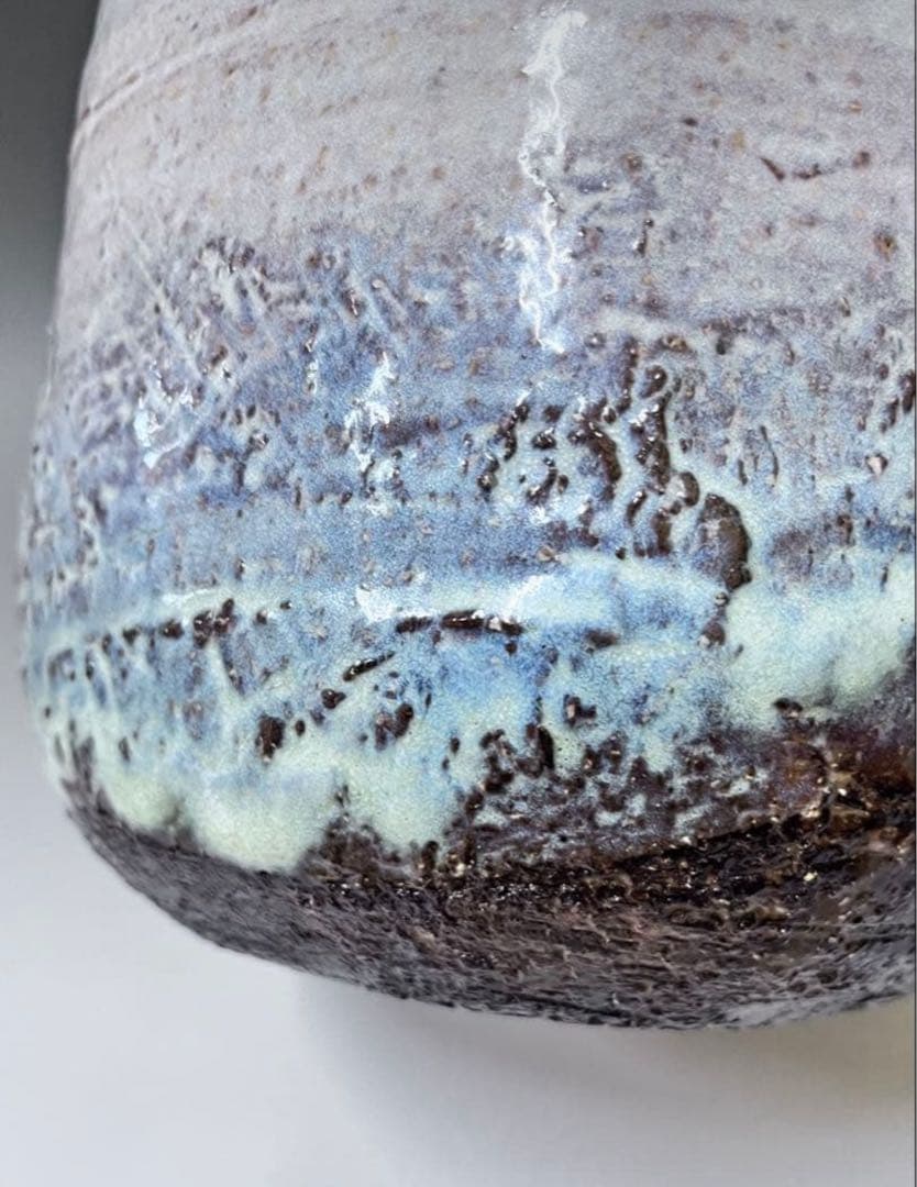 E244 萩焼　正峰窯　水指　小高正峰　茶道具　茶器