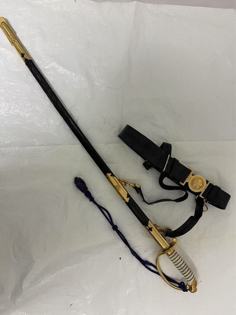 旧日本軍　模造刀　 軍刀　サーベル　 指揮刀 剣帯セット