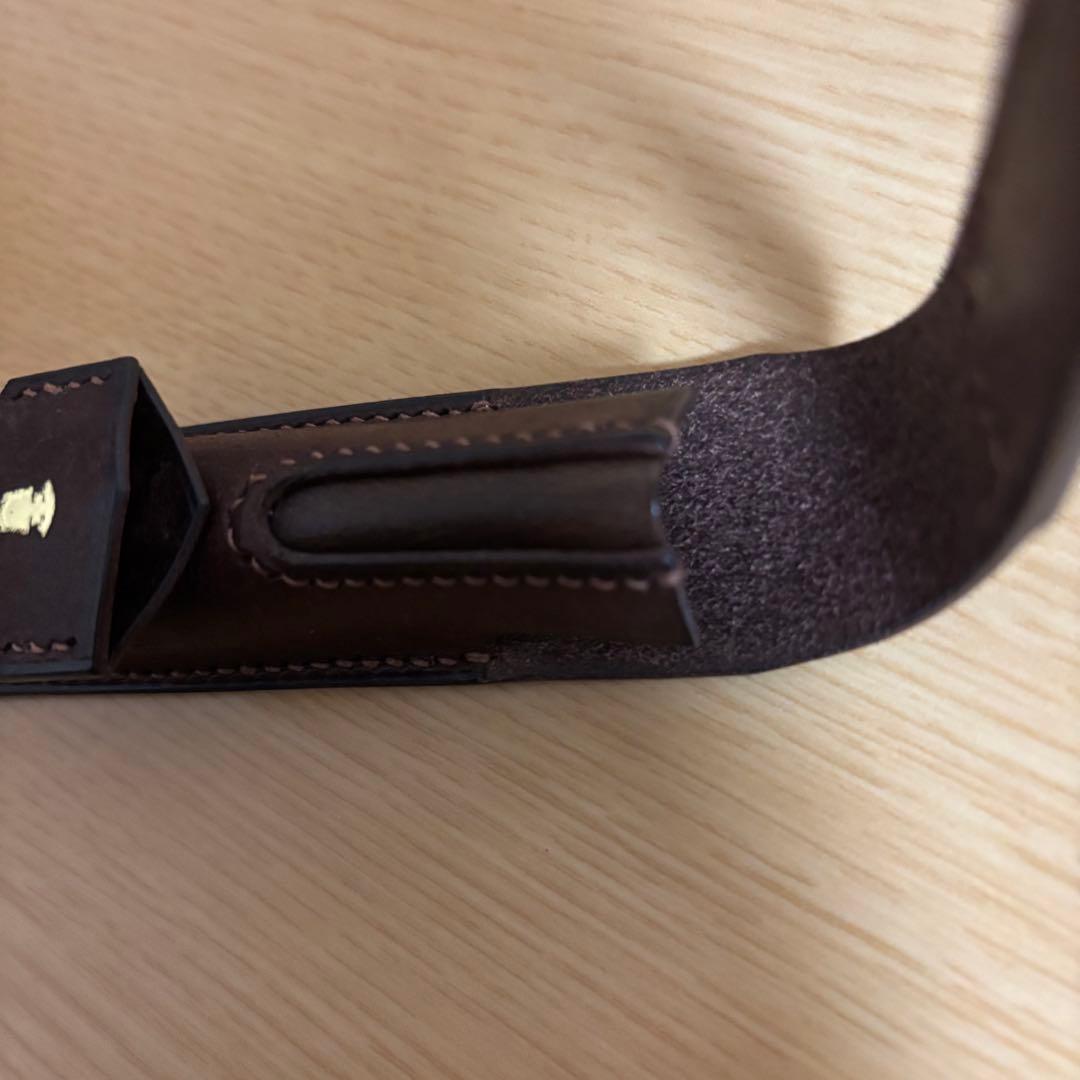 ペンシース　uno(ウーノ）　プエブロレザー　ダークブラウン　1本差しペンシース