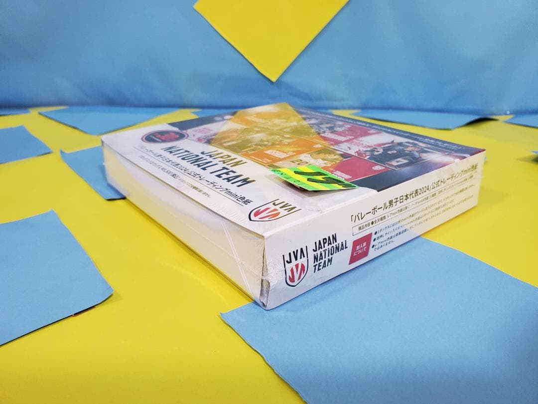 バレーボール男子日本代表2024 公式トレーディングmini色紙