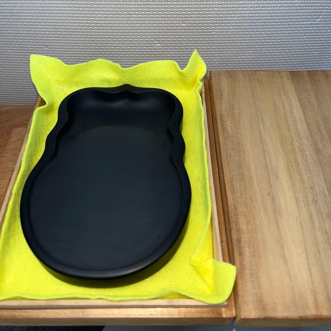 ⭕️雨畑硯　特殊研　名工　正峯　新品美品　四六寸大　希少美しい　女性好み