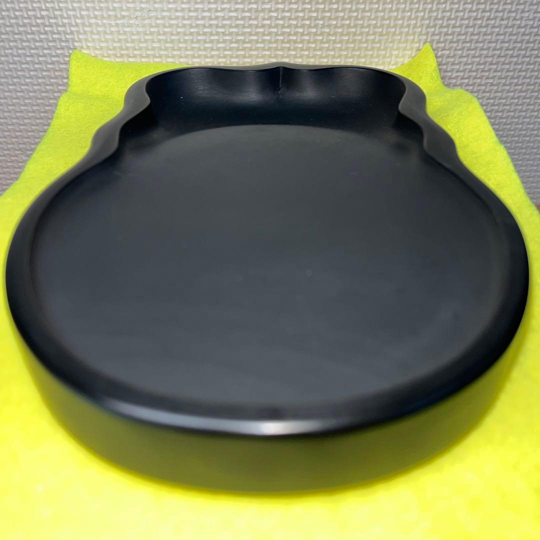 ⭕️雨畑硯　特殊研　名工　正峯　新品美品　四六寸大　希少美しい　女性好み