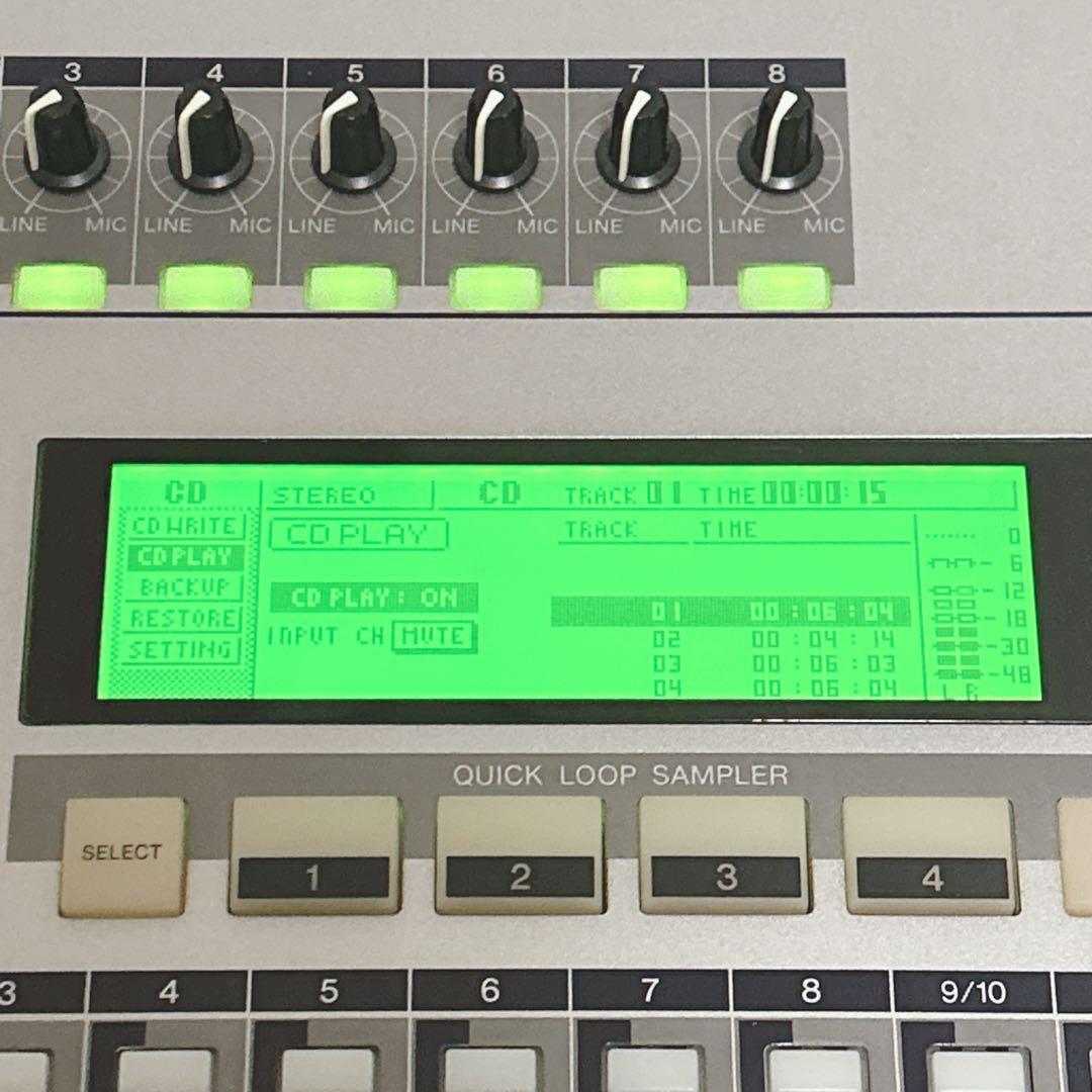 【動作OK】　YAMAHA AW16G MTR マルチトラックレコーダー