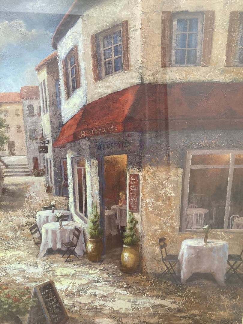 絵画洋画(72cm×62cm)Vivian Flasch