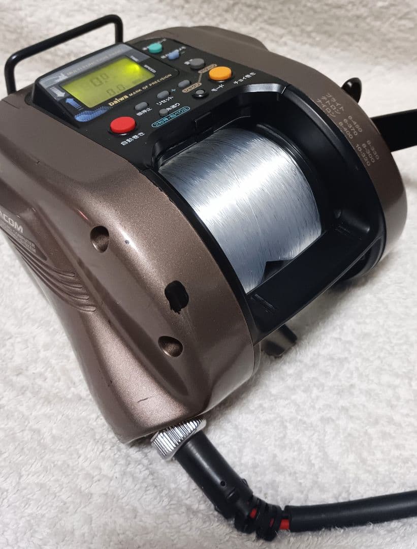 ダイワスーパータナコンSS-60電動リール！新品ライン&電源コード付動作快調