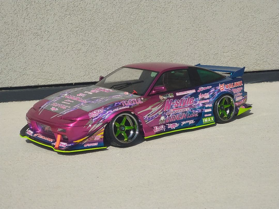 ReveD　WISTERIA 180SX　ラジコンボディ