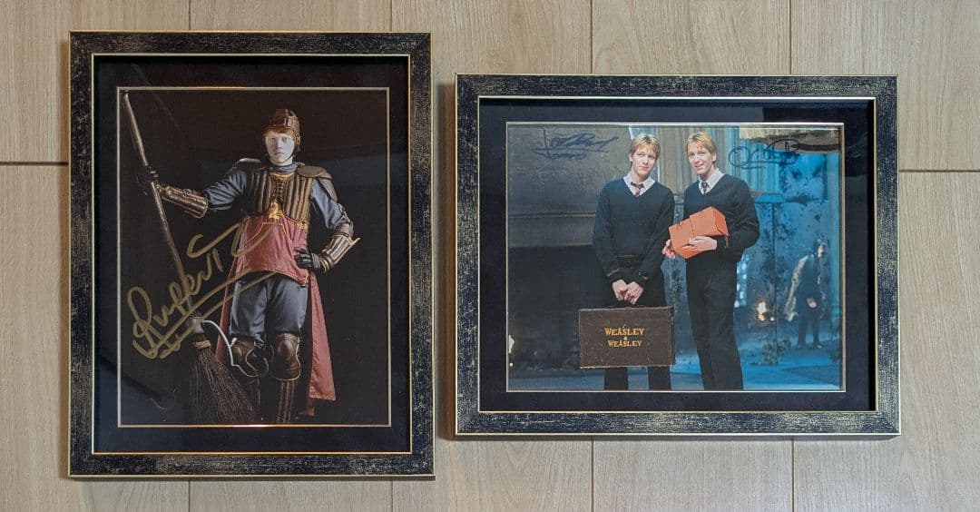 コミコン ルパート・グリント、フェルプス兄弟 直筆サイン ハリーポッター　映画