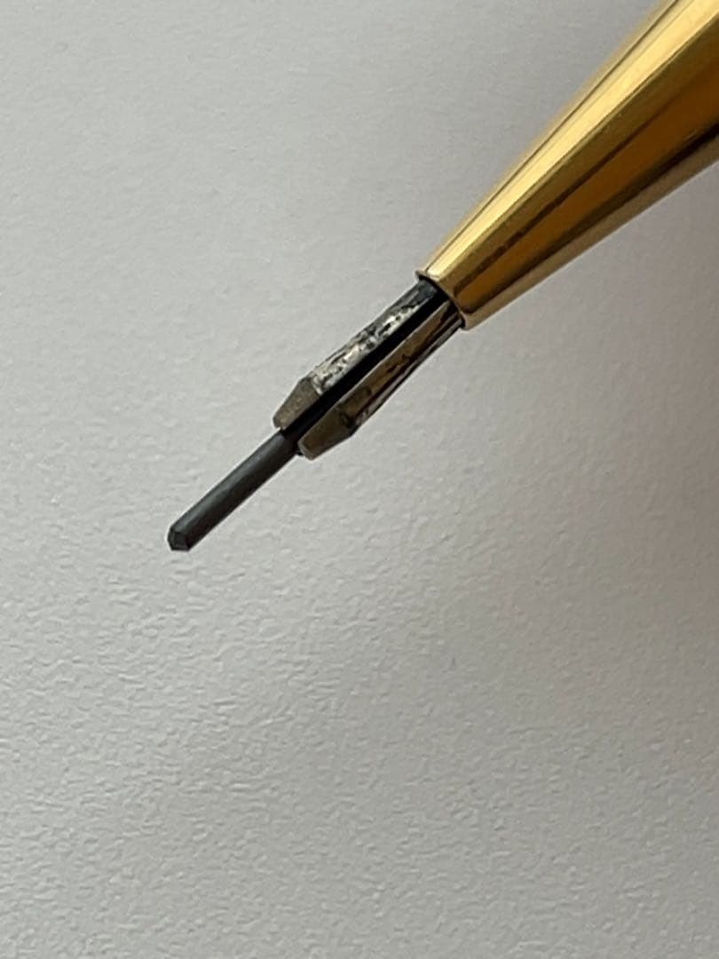 カランダッシュ　エクリドール　グレンドージュ　1.18mm　ゴールド