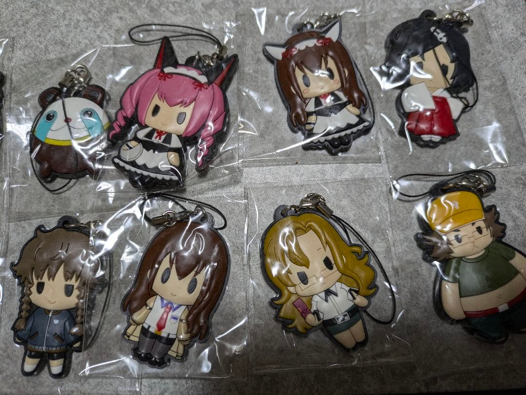 内袋未開封 全10種コンプリート　シュタインズゲート　ラバーストラップ