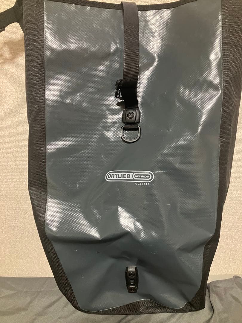 ORTLIEB(オルトリーブ)バックローラークラシックアスファルト　パニアバッグ