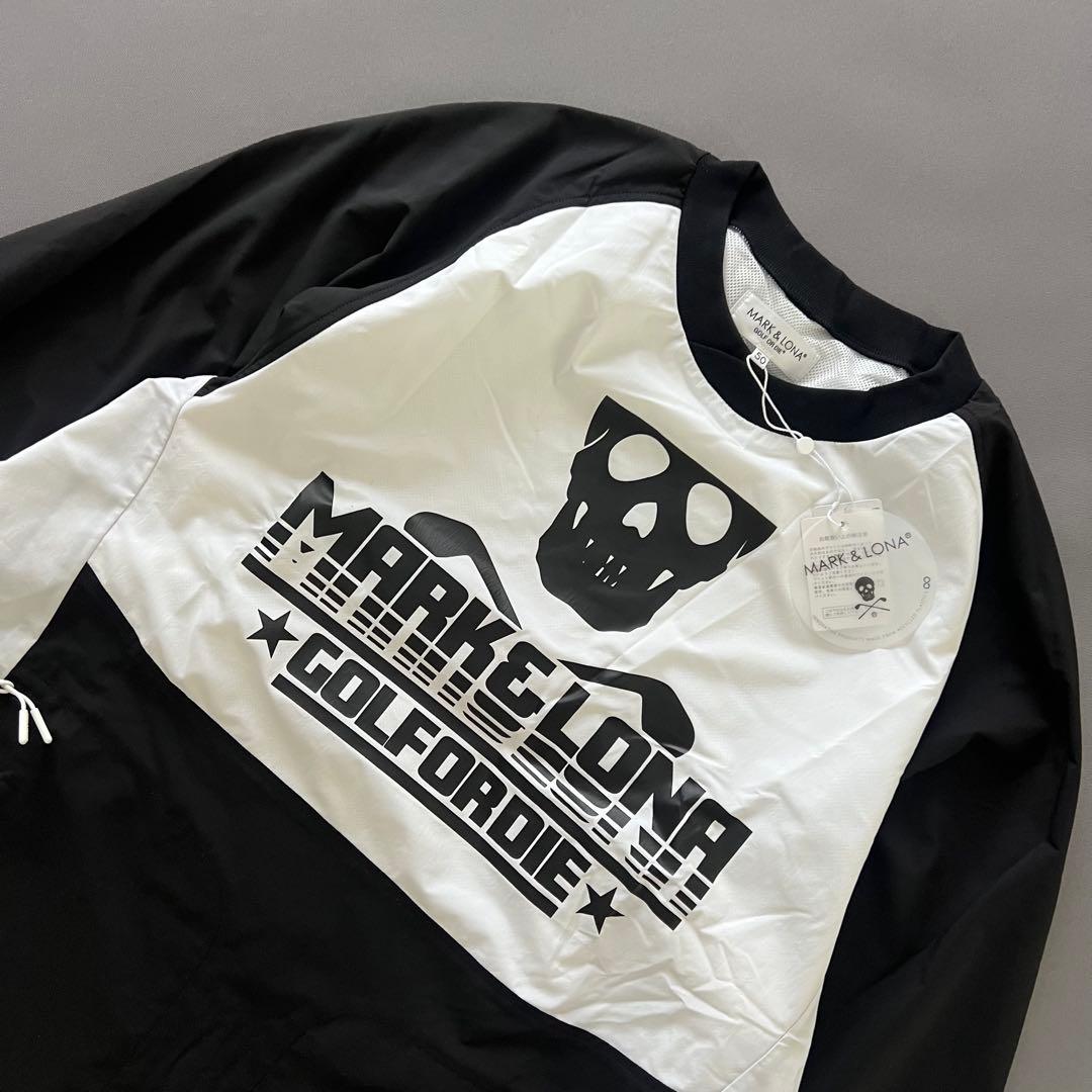 【新品】MARK&LONA マークアンドロナ　スニード　ナイロンジャケット　白黒