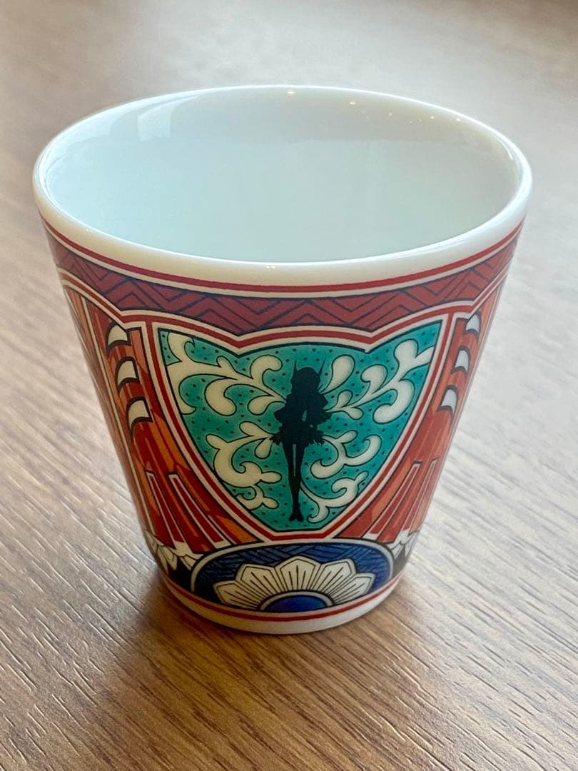 FSS/ファイブスター物語 九谷焼 豆皿＆豆猪口【希少】