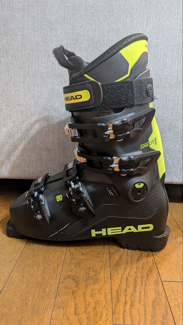 HEAD スキーブーツ 26.5 EDGE LYT 80 使用10回未満