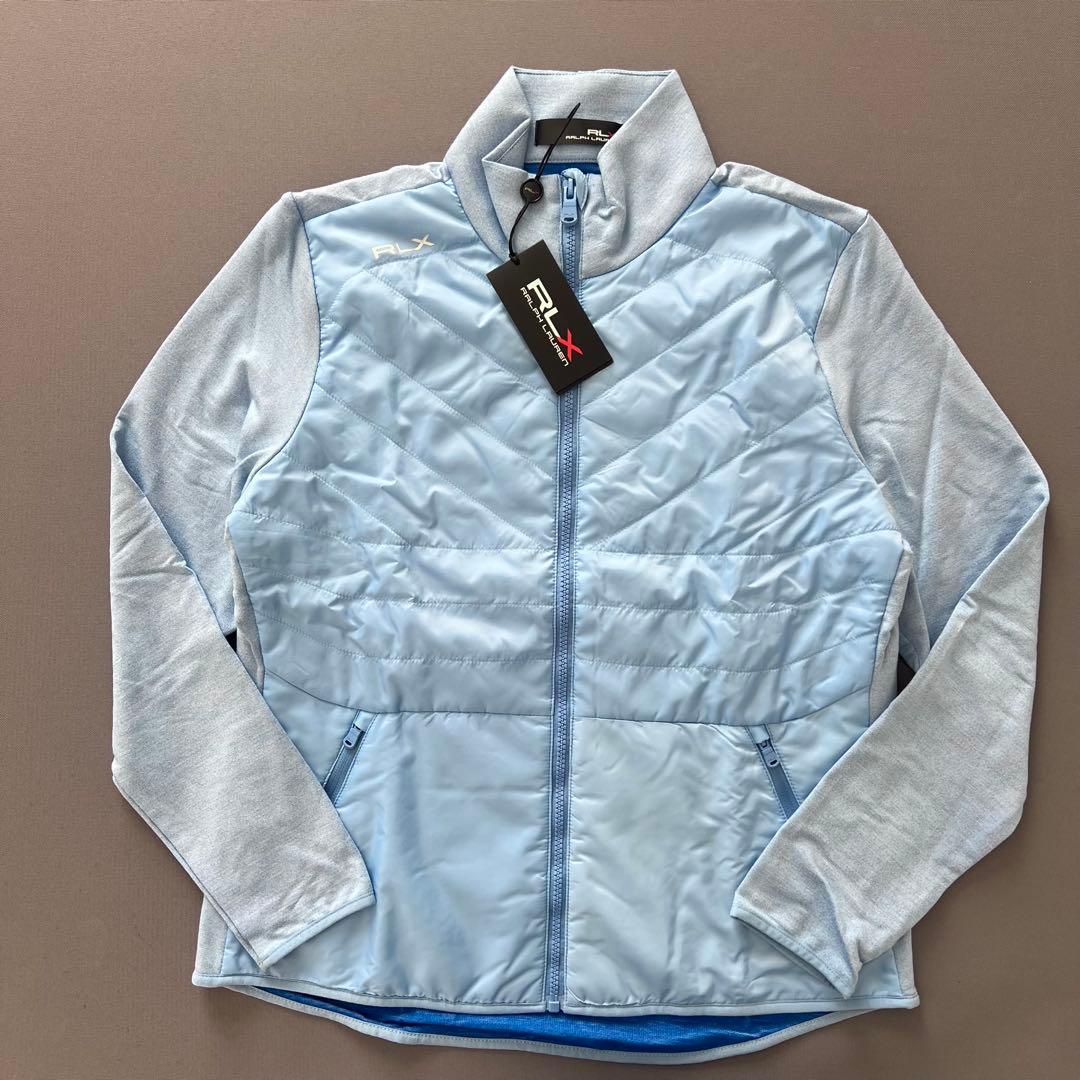 【未使用】RLX アールエルエックス　ダウンジャケット　ニット　中綿　レディース