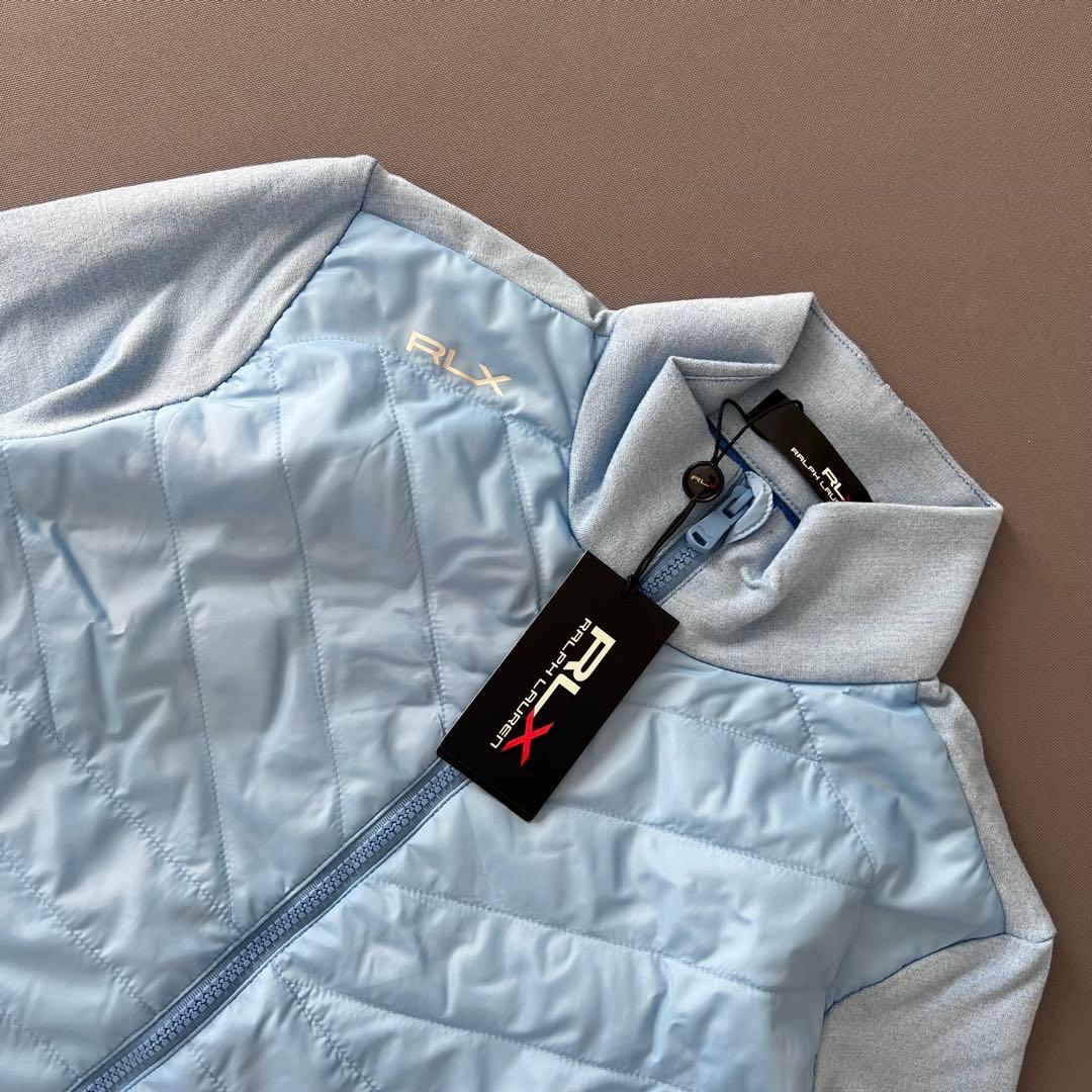 【未使用】RLX アールエルエックス　ダウンジャケット　ニット　中綿　レディース