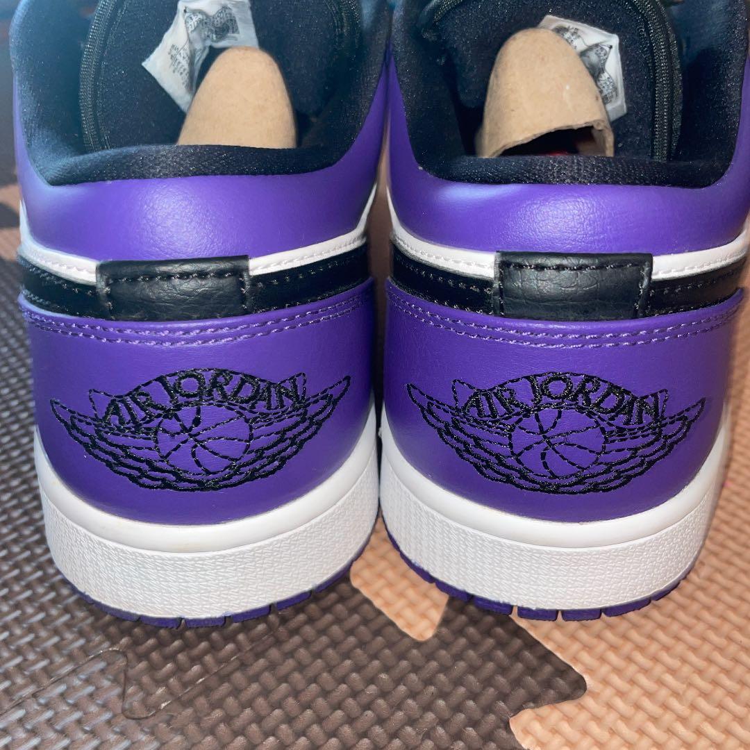 ナイキ エアジョーダン1 ロー コートパープル