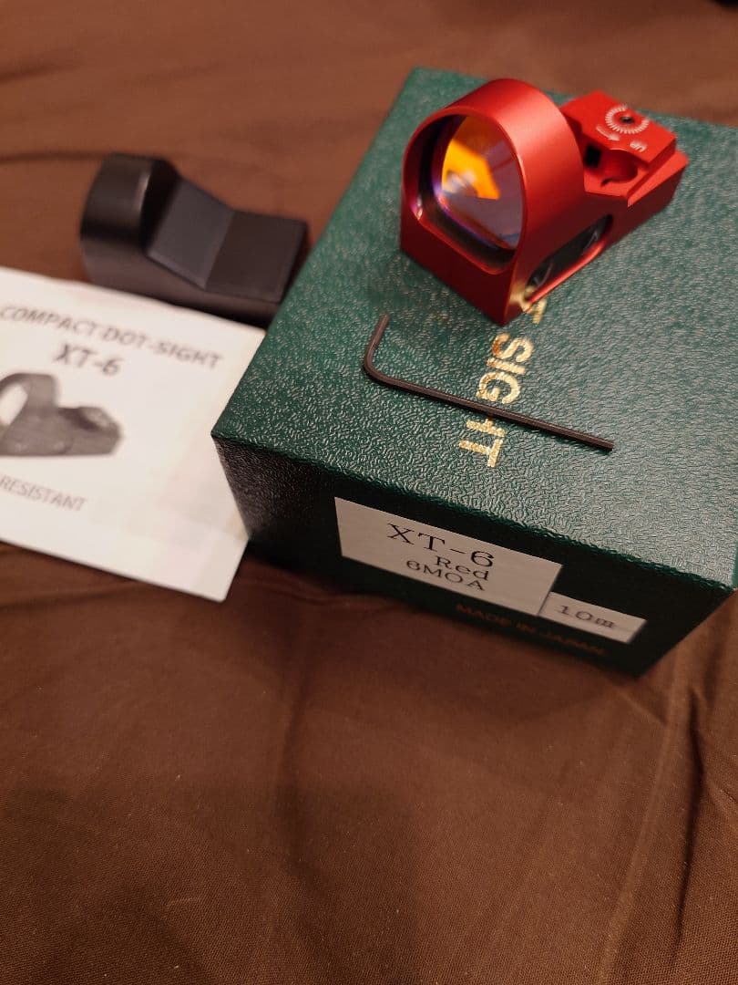 東京スコープ XT-6 ドットサイト レッド！
