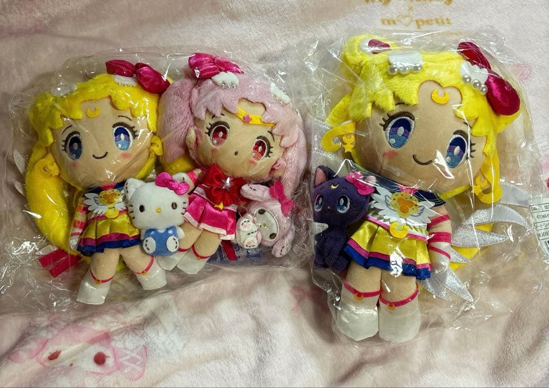 サンリオ セーラームーン コラボ ぬいぐるみ マスコット