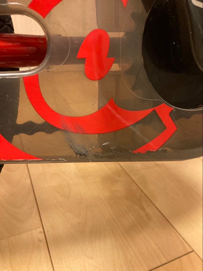 アイデス　d-bike 自転車　カゴ　補助輪　付き　赤　キッズ　ストライダー