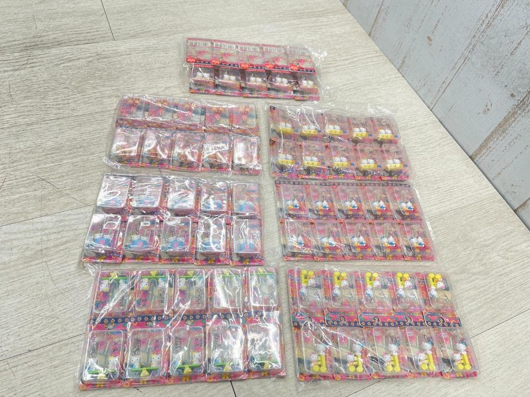 希少 当時物 ハローキティ ミミー アンテナマスコット 7種×10 04年