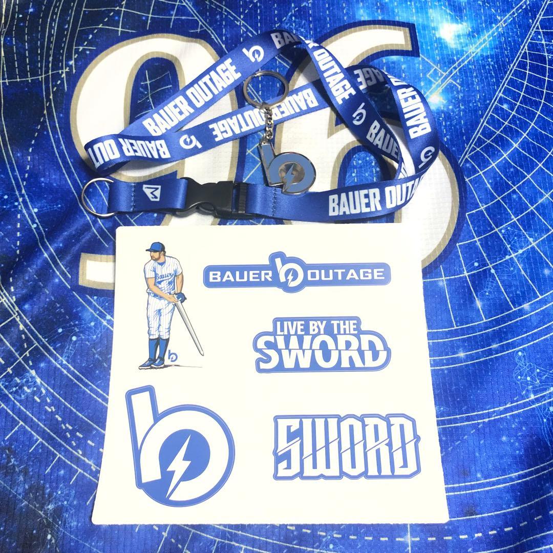 横浜DeNAベイスターズ　バウアー　BAUER OUTAGE　グッズ　3点セット