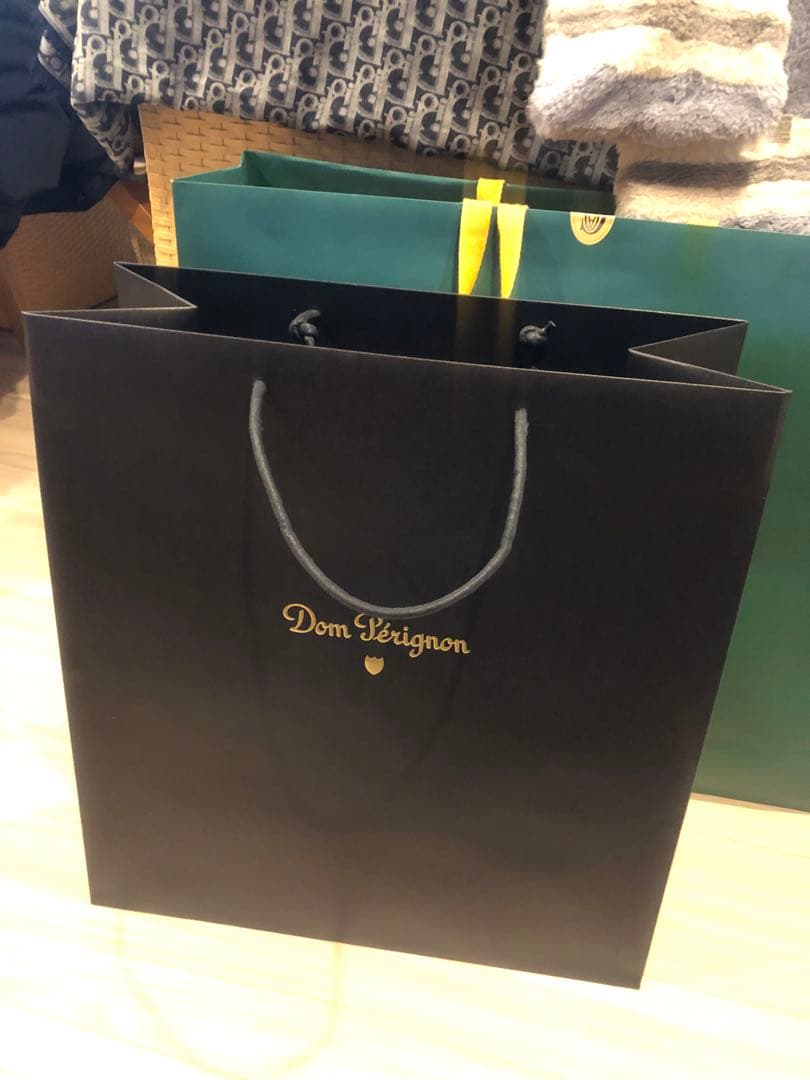 【新品】ドンペリニヨン 村上隆 限定ギフト専用オリジナル袋二枚、オリジナル大袋