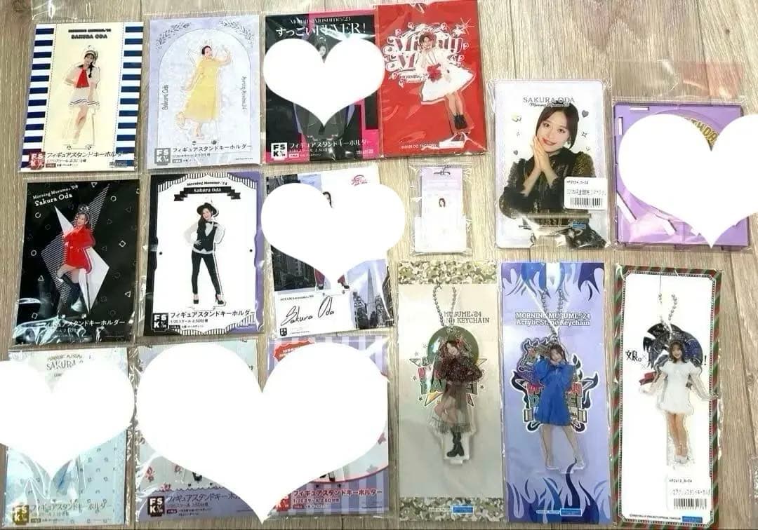 モーニング娘。　小田さくら　FSK フィギュアスタンドキーホルダー　新品未開封