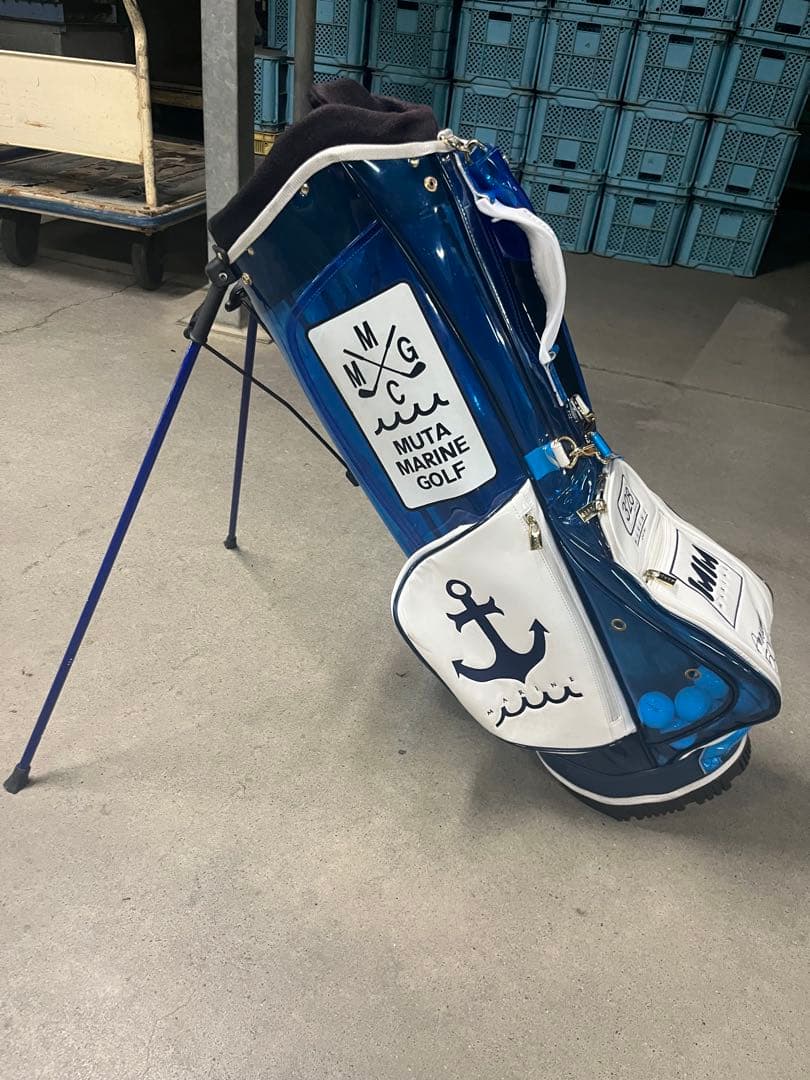 【限定価格】50周年記念MUTA スタンドキャディバック　美品