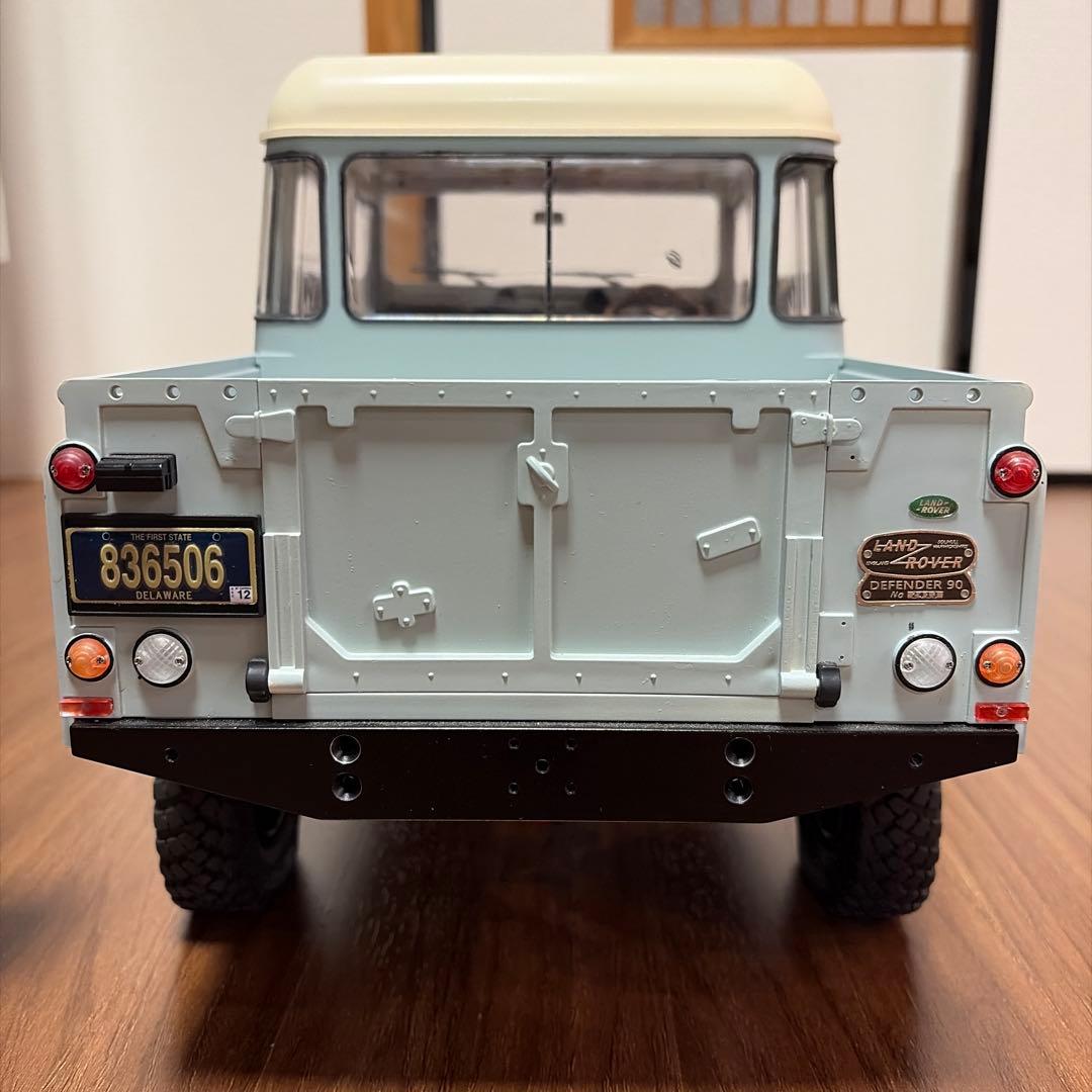 スケールクローラー　ディフェンダー110　1/10　&　メタルバンパーセット